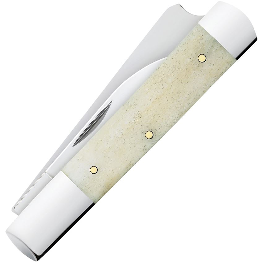 Case XX 13316 Razor Knife Natural Bone Handles