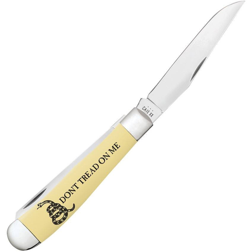 Case XX 06089 Trapper Knife Yellow Synthetic Handles