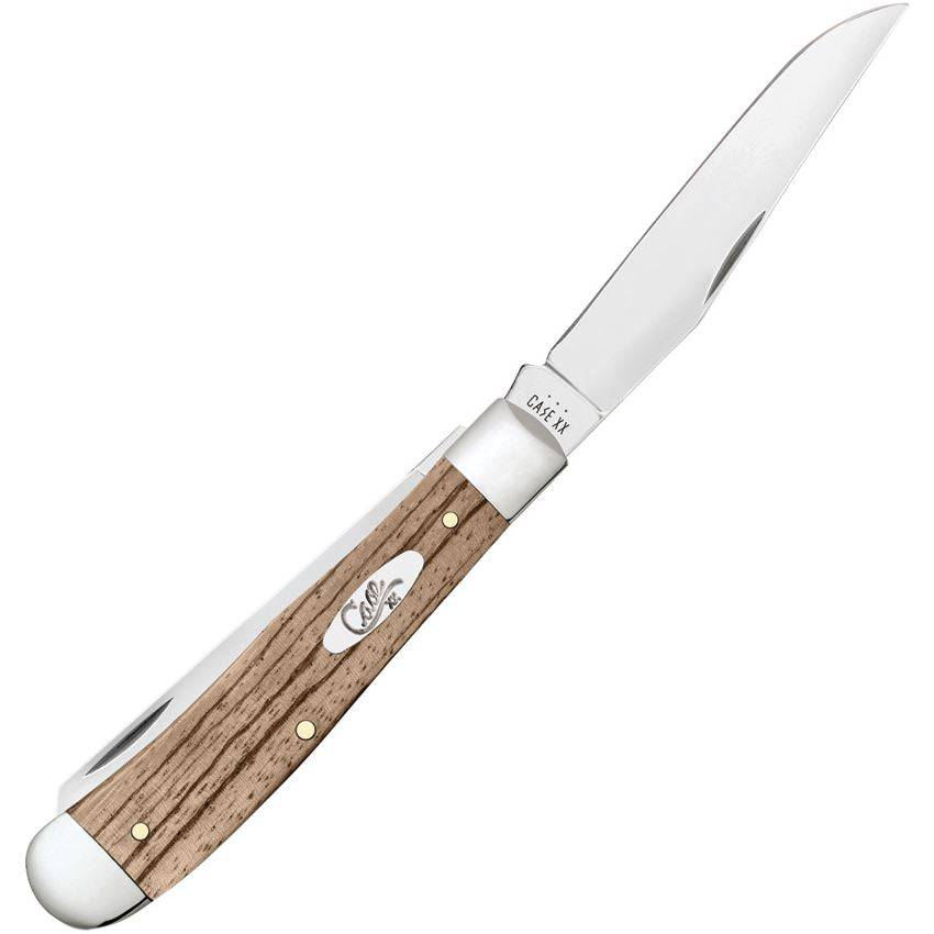 Case XX 25141 Trapper Knife Zebra Wood Handles