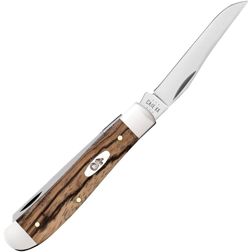 Case XX 25142 Mini Trapper Knife Zebra Wood Handles