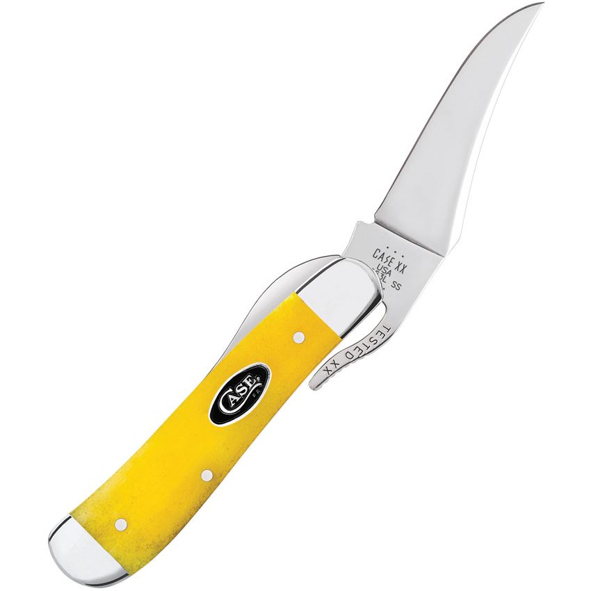 Case XX 20033 Russlock Knife Yellow Bone Handles