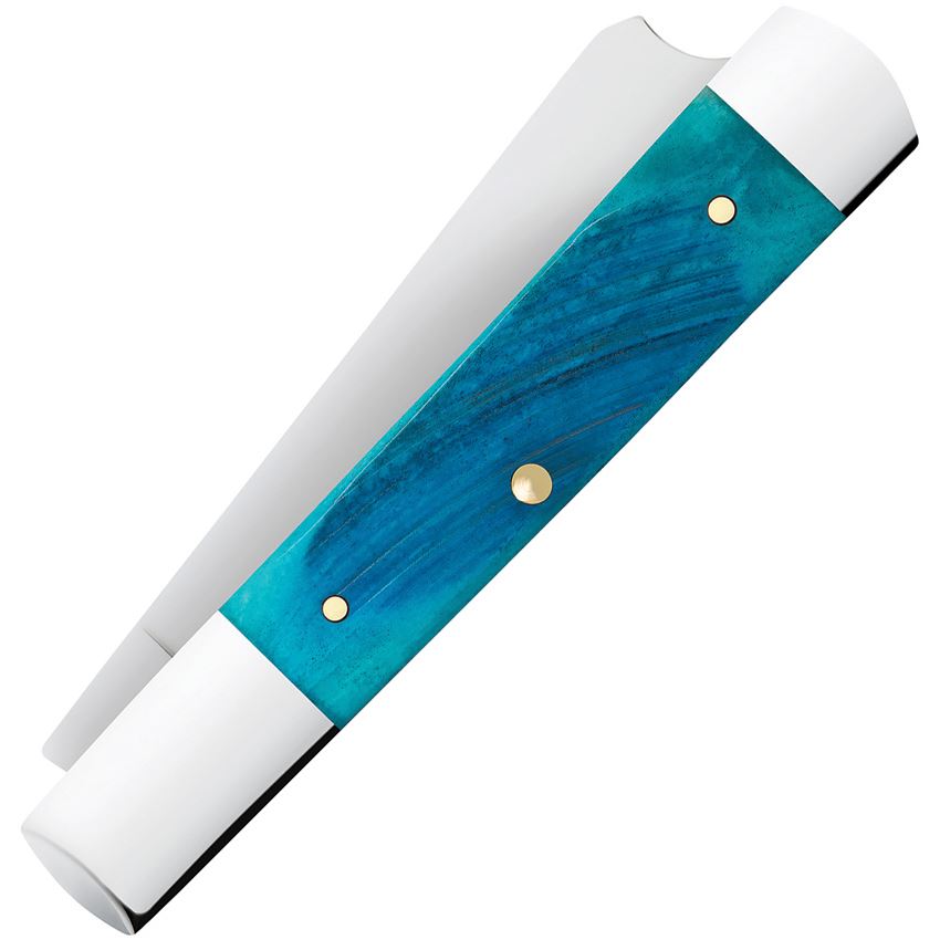 Case XX 25583 Razor Knife Caribbean Blue Handles