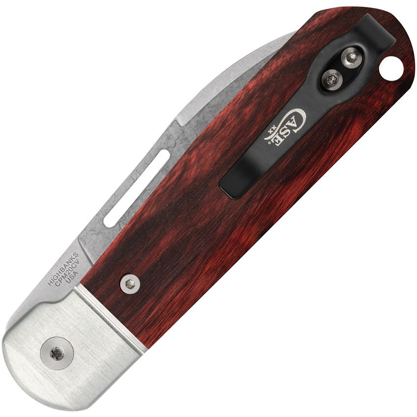 Case XX 42229 Highbanks Slip Joint Knife Rosewood Handles