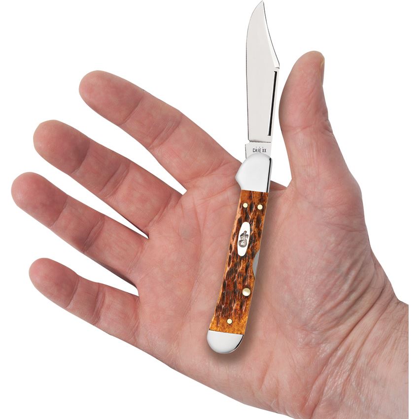 Case XX 66693 Copperlock Knife Harvest Orange Handles