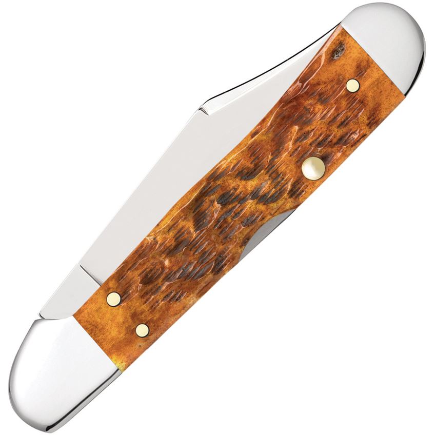 Case XX 66693 Copperlock Knife Harvest Orange Handles