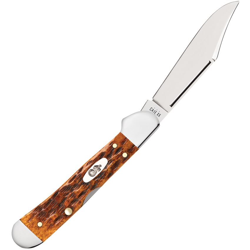 Case XX 66693 Copperlock Knife Harvest Orange Handles