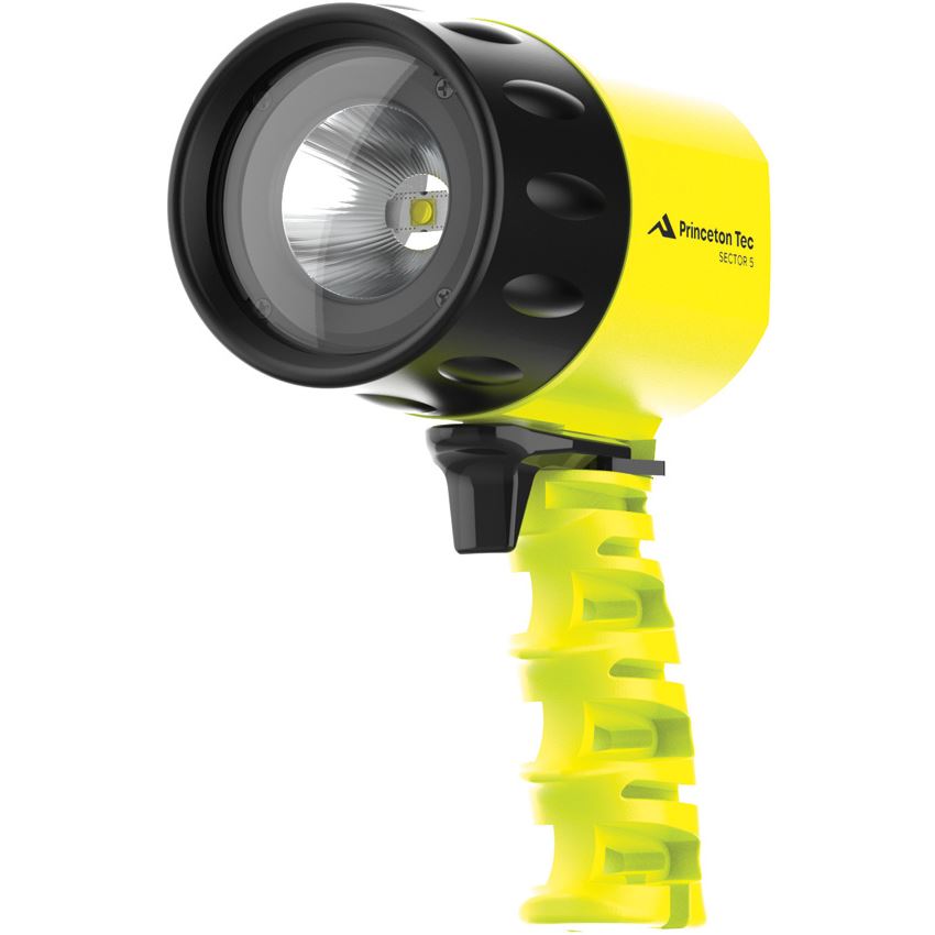 Princeton Tec 02723 Sector 5 Dive Light Neon Yellow