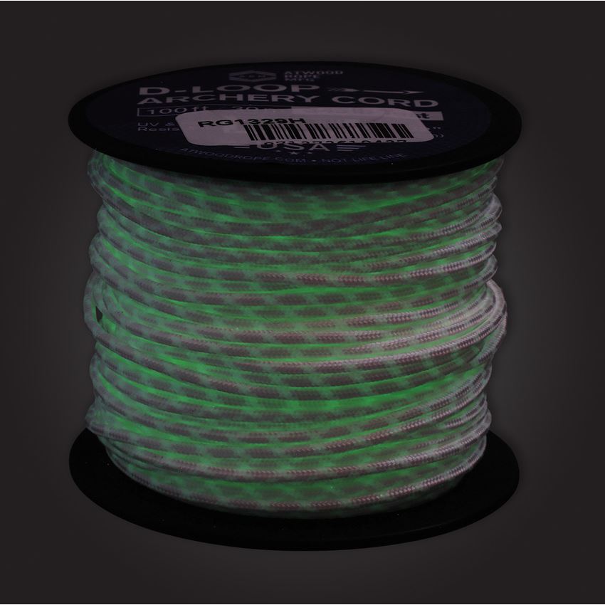 Atwood Rope 1329H D-Loop Cord White Glow