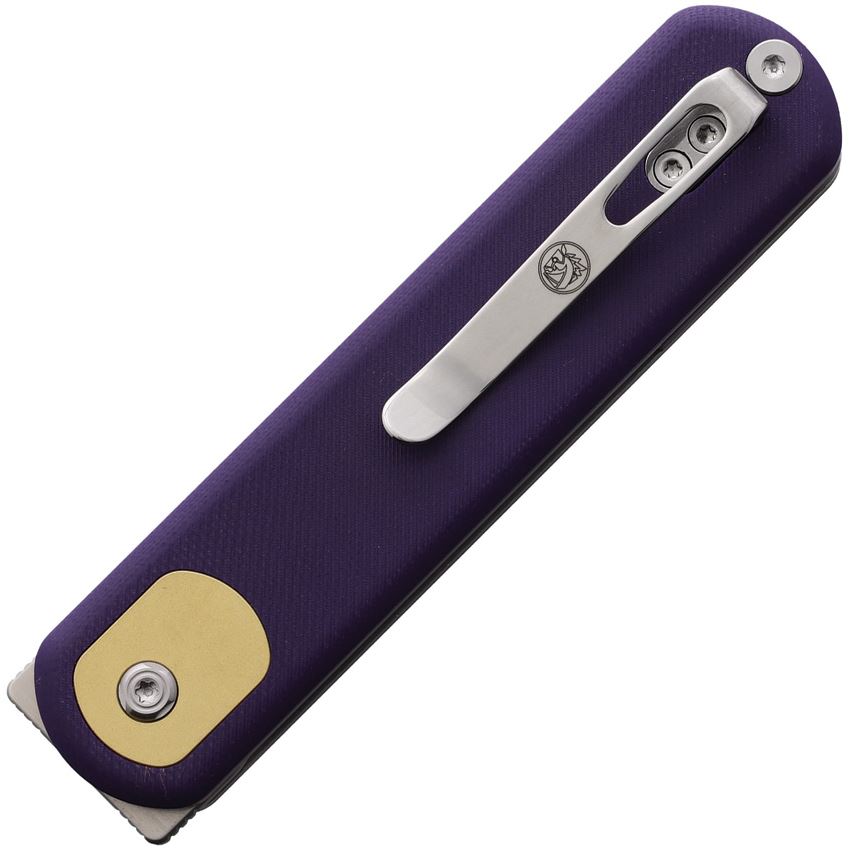 Vosteed CG3S07 Corgi Trek Lock Knife Purple Handles