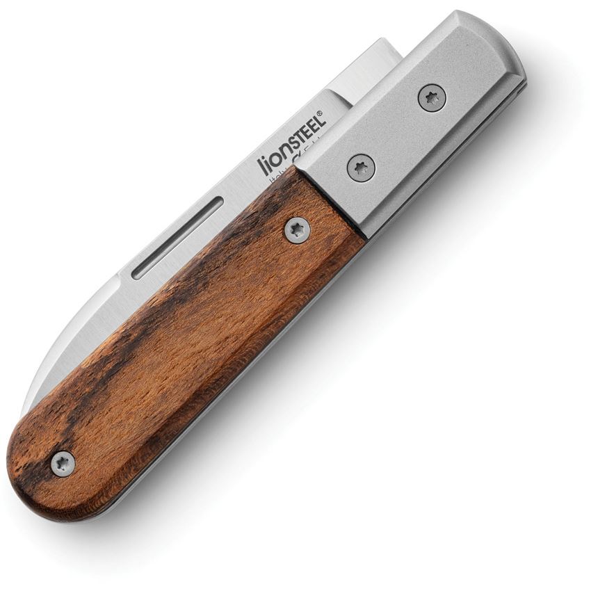 LionSTEEL CK0111ST Barlow Knife Roundhead Santos Wood Handles