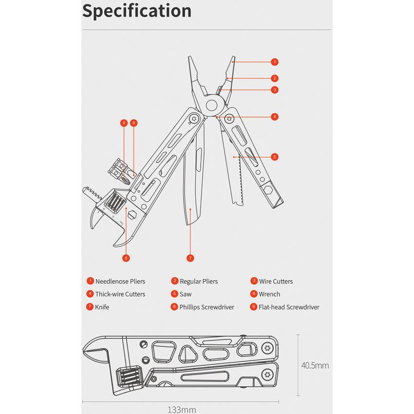 NexTool 20131 Vanguard Multitool