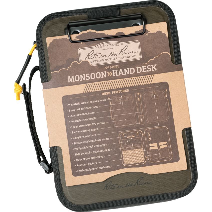 Rite in the Rain M958 Monsoon Hand Desk