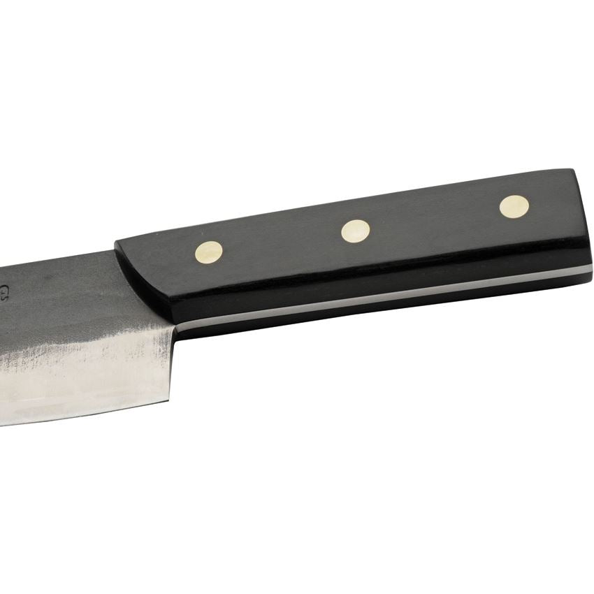 WatchFire 4001 Stozer Butcher Knife Black Wood Handles