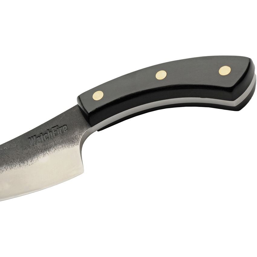 WatchFire 4002 Bosna Butcher Knife Black Wood Handles