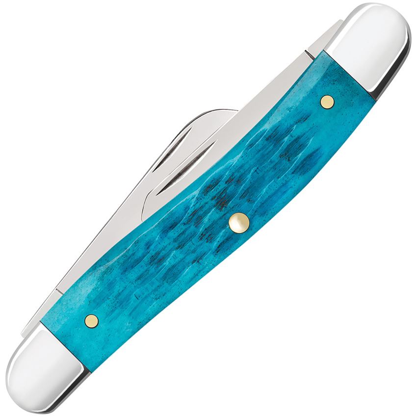 Case XX 50642 Md Stockman Knife Sky Blue Crandall Handles