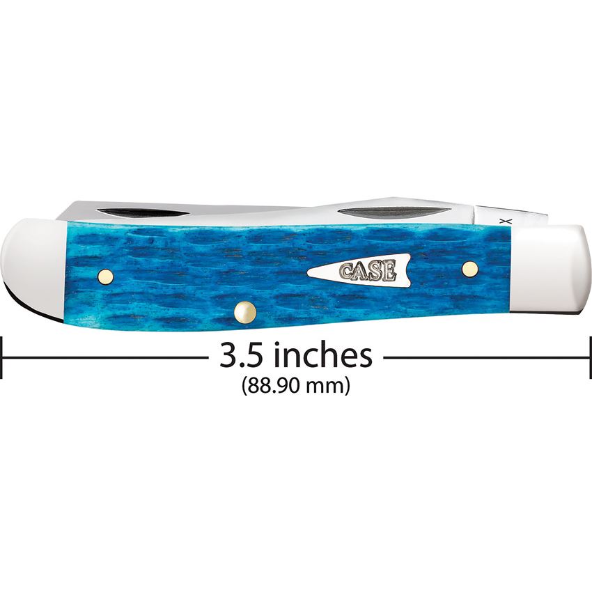 Case XX 50641 Mini Trapper Knife Sky Blue Handles