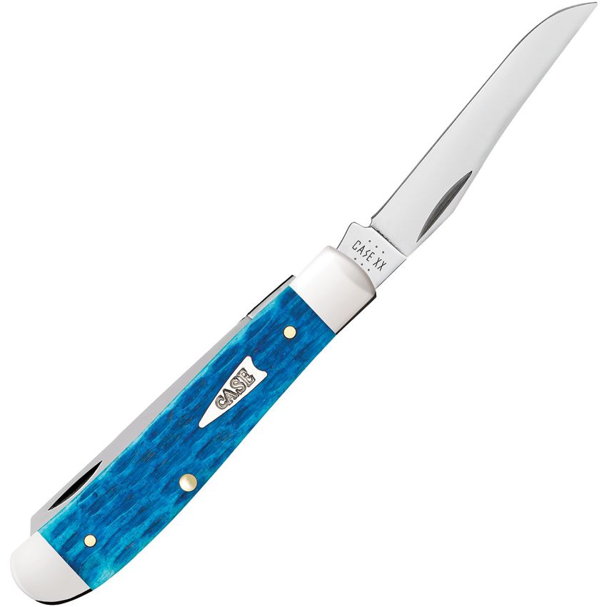 Case XX 50641 Mini Trapper Knife Sky Blue Handles