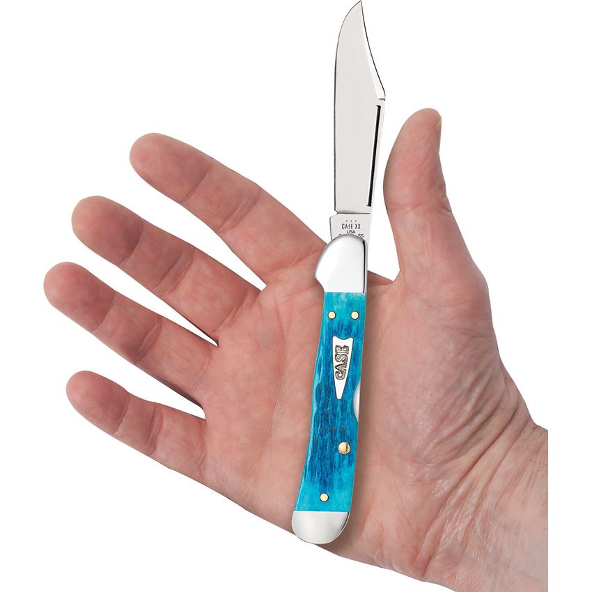 Case XX 50646 Copperlock Knife Sky Blue Handles