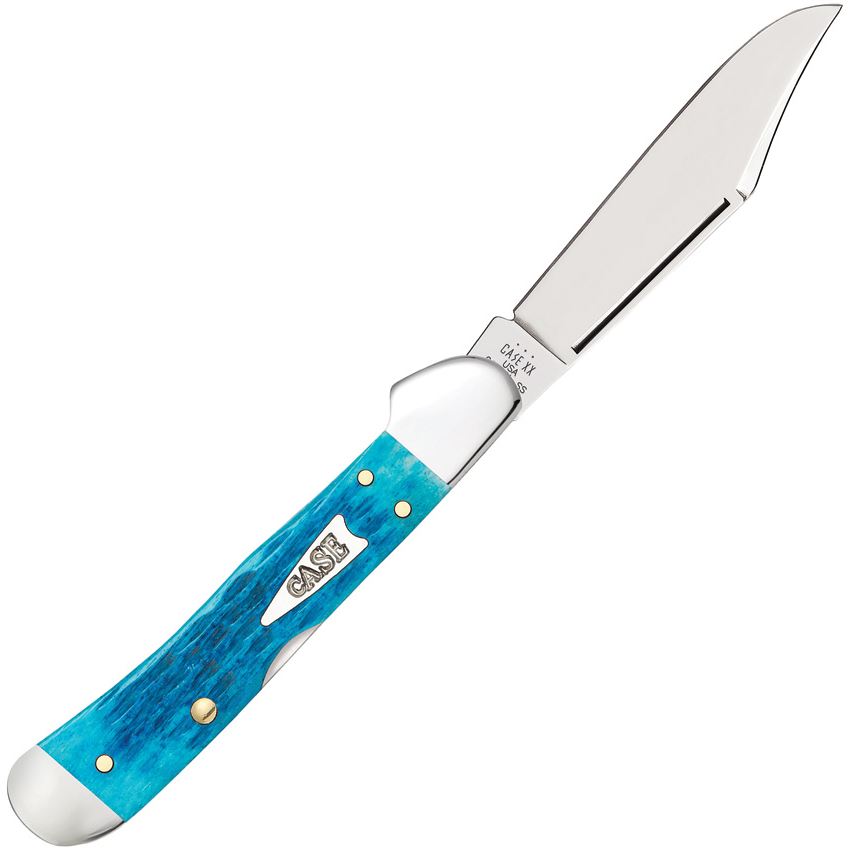 Case XX 50646 Copperlock Knife Sky Blue Handles