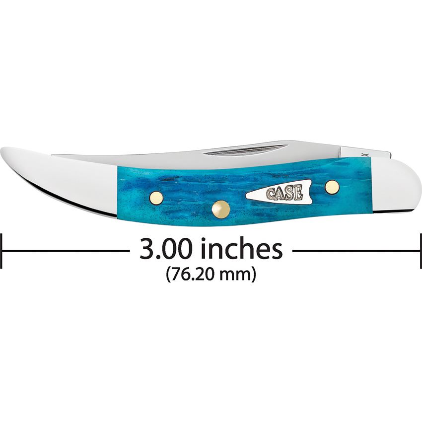 Case XX 50645 Texas Toothpick Knife Sky Blue Handles