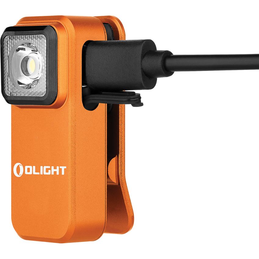 Olight OCLIPOG Oclip Clip Light Orange