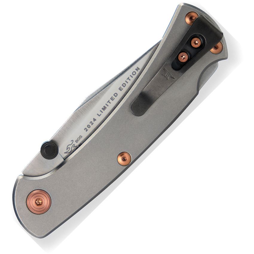 Buck 112GYSLE Slim Pro TRX Lockback Knife Titanium Handles