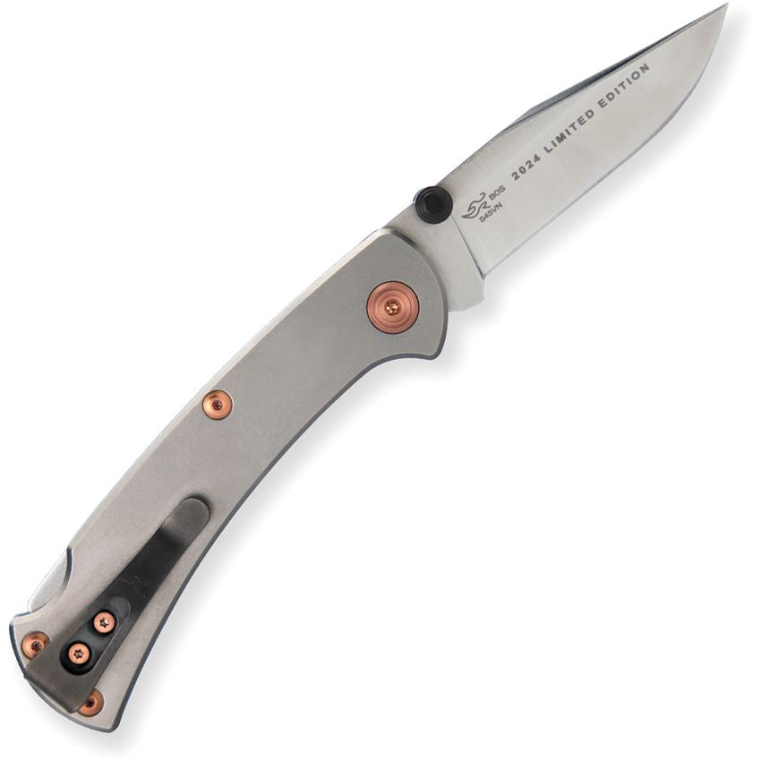 Buck 112GYSLE Slim Pro TRX Lockback Knife Titanium Handles