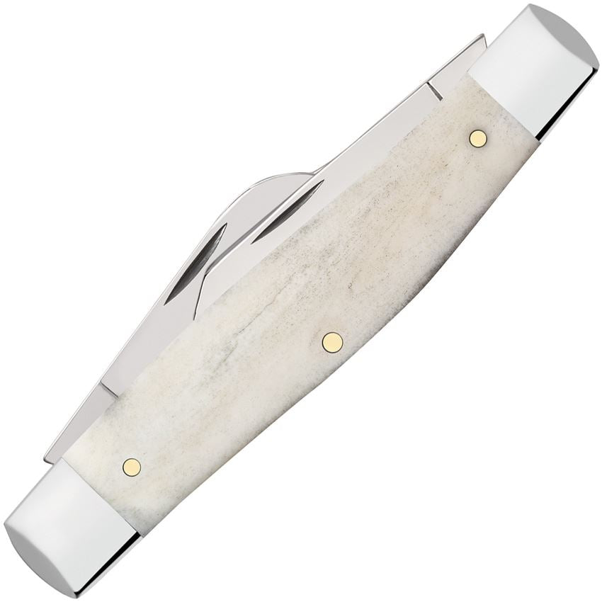 Case XX 14093 Lg Stockman Knife Natural Bone Handles