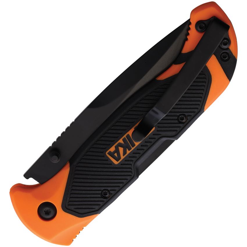 Spika SPLK05B Command Lockback Knife Black/Orange Handles