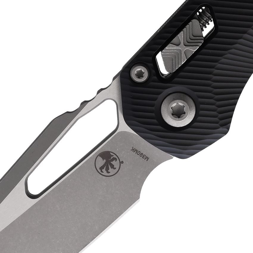 Microtech 21010APFL MSI Apocalyptic Ram-Lok Knife Black Handles