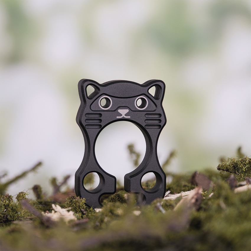 Vosteed X0121 Drunk Raccoon Opener Black Titanium