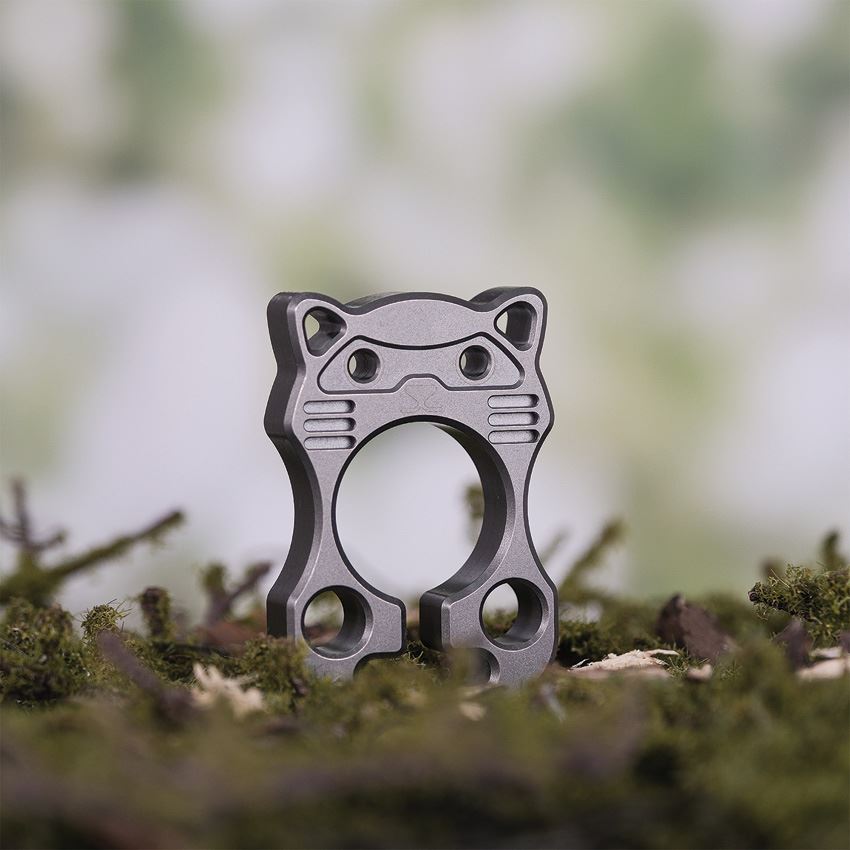 Vosteed X0122 Drunk Raccoon Opener Gray Titanium