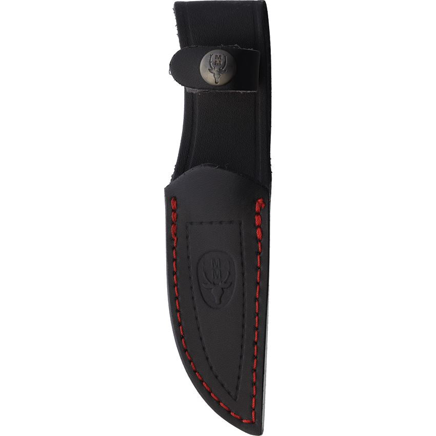 Muela 98550 Terrier Fixed Blade Knife Red Canvas Micarta Handles