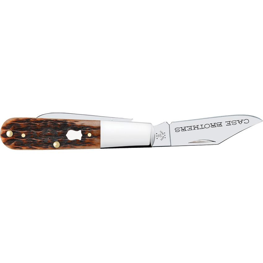 Case XX 79413 Case Brother Barlow Knife Brown Bone Handles