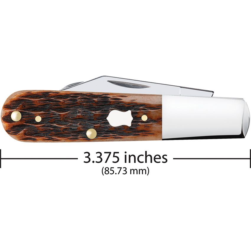 Case XX 79413 Case Brother Barlow Knife Brown Bone Handles