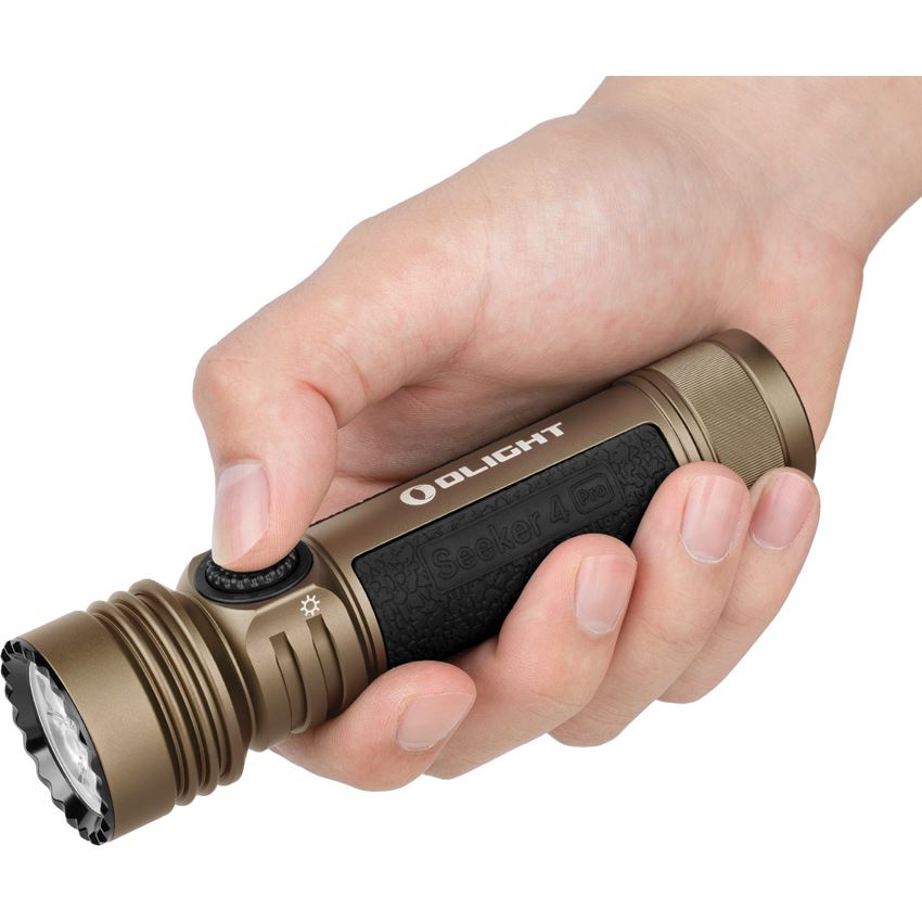 Olight SKR4PRODTCW Seeker 4 Pro Flashlight Desert