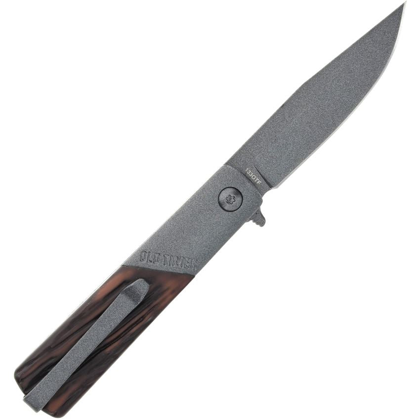 Schrade 1209458 Assist Open Frontier Barlow Linerlock Knife Gray Handles