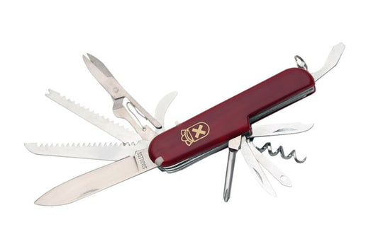 15 Function Swiss Style Army Knife (Burgundy)