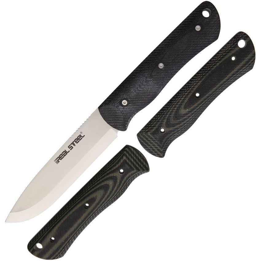 Real Steel 3714 Bushcraft Set Fixed Blade Knife