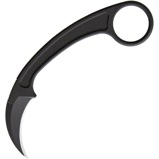 Bastinelli 202B PiKa Picoeur Karambit Black Fixed Blade Knife