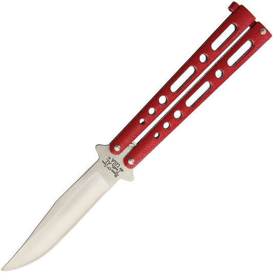 Bear & Son 117R Butterfly Red Clip Point