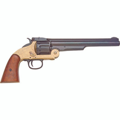 M1869 Schofield Western Brass Trim Non-Firing Replica Pistol-22-1008L