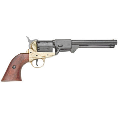 Civil War Replica Griswold & Gunnison Brass Frame Confederate Pistol Non-Firing Gun