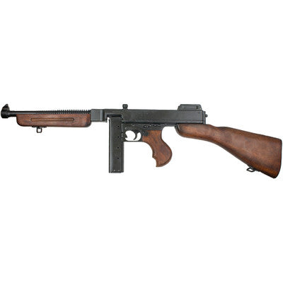 Replica M1928 Military Version Thompson Submachine Gun Non-Firing