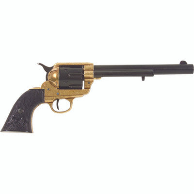 Old West Dual Tone Finish Cavalry Non-Firing Replica Revolver-22-1109L