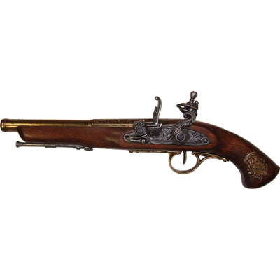 Left-Handed Napoleonic Flintlock Brass Finish