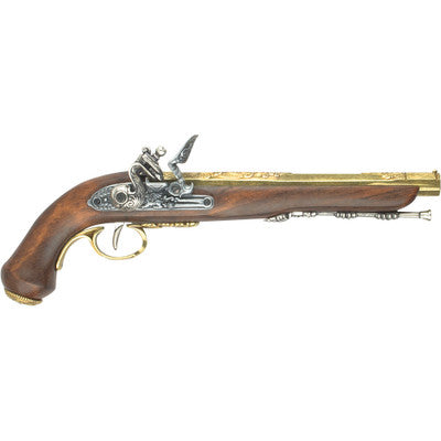 FRENCH DUELING PISTOL BRASS