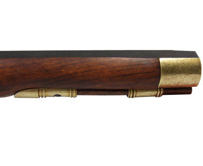 DELUXE KENTUCKY FLINTLOCK PISTOL BRASS