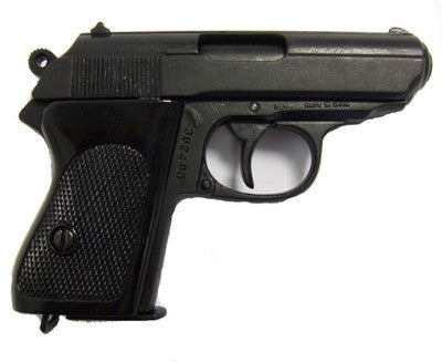 Replica Bond Black Finish Semi Automatic Pistol Non-Firing Gun