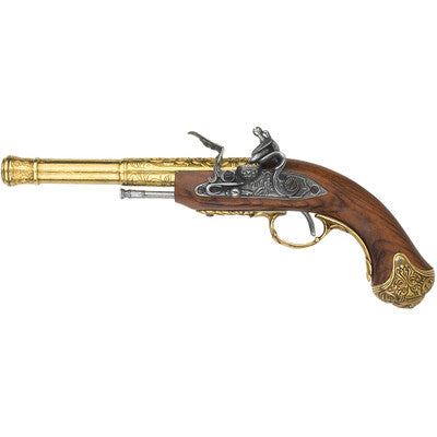 Left-Handed Indian Flintlock Brass finish